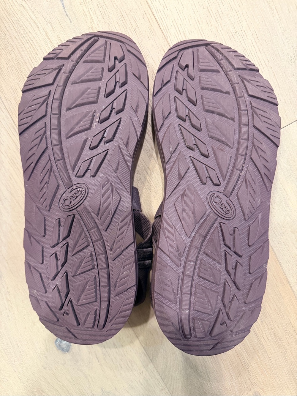 Chaco Men’s Z/1 Classic Peppercorn Purple Sandals size 11 - Picture 3 of 4